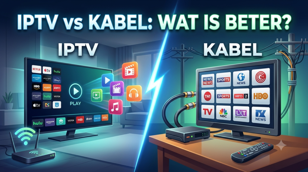iptv vs kabel vergelijking 2026