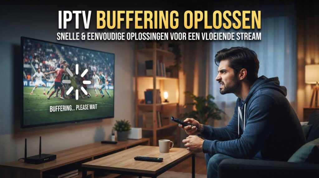 IPTV buffering oplossen op Smart TV zonder haperingen