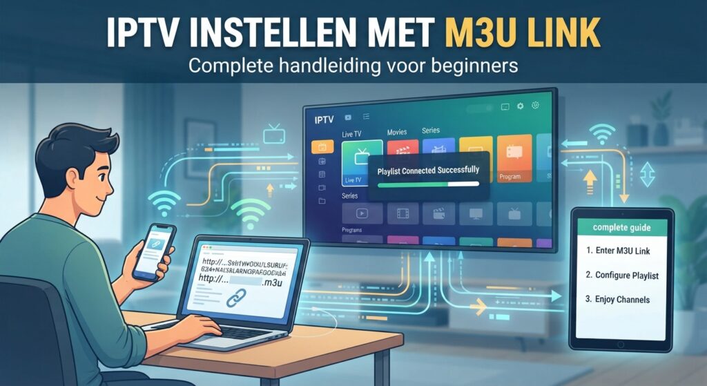 m3u instellen
