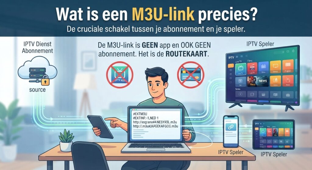 m3u instellen