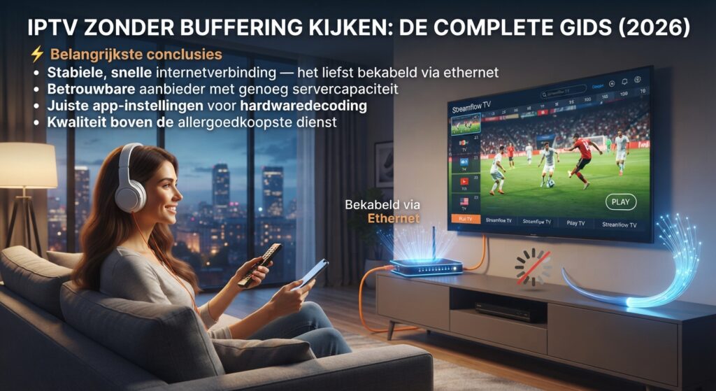 iptv zonder buffering